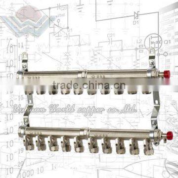 WD-3310 10-Way Brass Manifold