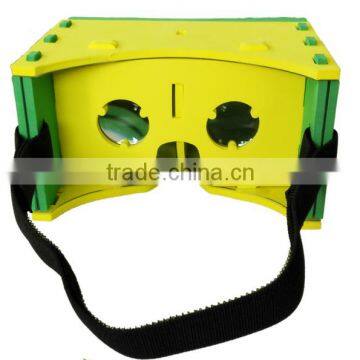 Google cardboard head mount vr box 2.0 version vr virtual 3d glasses for 3.5''-6.0''