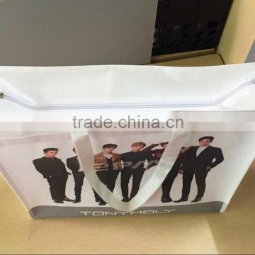 Popular Fashion Printing Non woven zipper bag                        
                                                Quality Choice