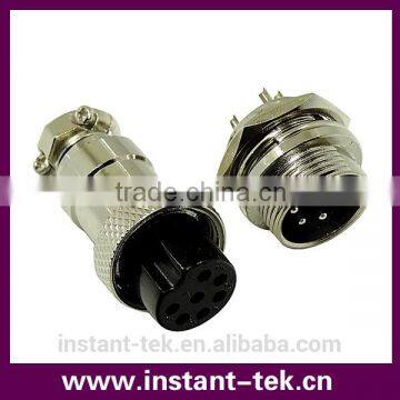 INST gx16 7 pin male connectors and cables