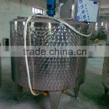 Stainless steel Ice Cream cooling and heating tank