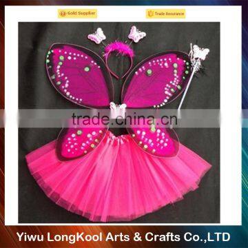 Factory Sale Different Colors Fairy Wings Set Butterfly Wings Dresses photo-2