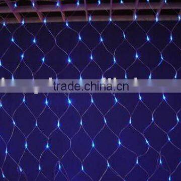 blue christmas led neon net light