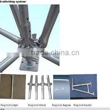 Scaffolding ringlock system/accessories for construction