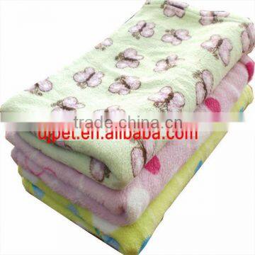 colorful butterfly printed for air-condition blanket