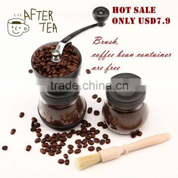 Manual Ceramic Burr Coffee Grinder, Coffee Mill, all kinds of manual coffee grinder