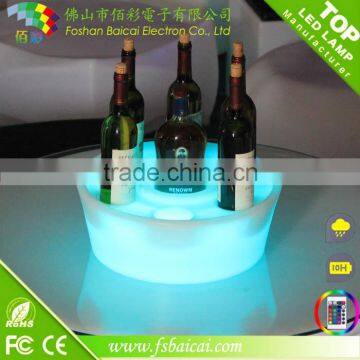 Two Bottle LED Wine Bucket for Serving Drinks BCR-912B