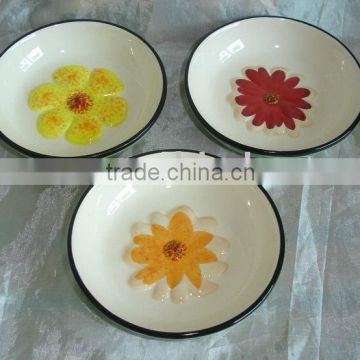 ceramic flower dish