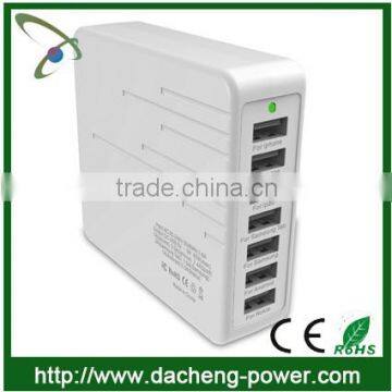 45W 5V 9A usb multi charger 7Ports USB for all phones and Ipad