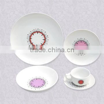 Moon shape dinner set germany porcelain dinnerware set