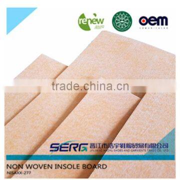 Producting hard fiber insole board by good insole board machines