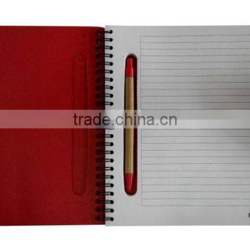 Sell popular spiral notebook with PP cover,Wenzhou,2014 notebook