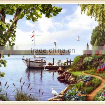 hot sale printing painting scenery pictures print