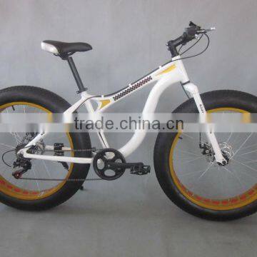 26 Aluminium Alloy Fat Tire Mountain Bike / Snow Bike