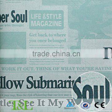 B210 Rotary Screen Foaming Non Woven Letter Wallpaper photo-6