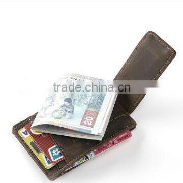 2015 most popular best price magnetic money clip card holder for men