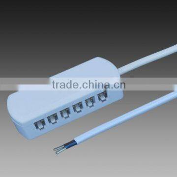 Pir Sensor Night Light Electrical Wire 12 Way Molex Distributor Connector for Single Colour LED Strip CLA Lighting