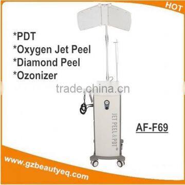 Oxygen Jet Peel And Pdt Cleaning Skin Beauty Machine With Diamond Peeling 4in1 Oxygen Skin Treatment Machine