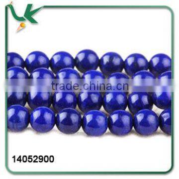 AFGANISTAN GEM STONE Round Blue Color With Gold Flecks Lapis Lazuli stone beads For Bead Necklace Bracelets