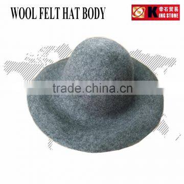 kingstone wool felt hat body made of 100% merino wool CAPPELINES