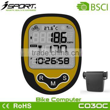 The Most Multifunctional Exercise Bike LCD Speedometer with Pulse