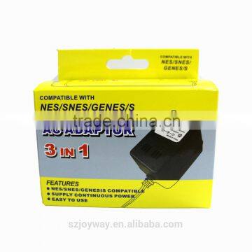 Genesis 1,Megadrive 1 3 in 1 AC adapter US plug