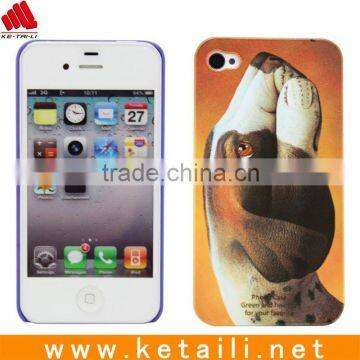 Plastic for Iphone skin case for iphone 4G as mobile phone case/cover