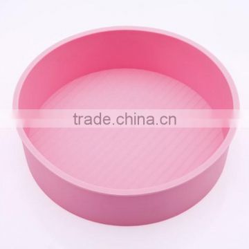 round shape strong quality silicone cake pan