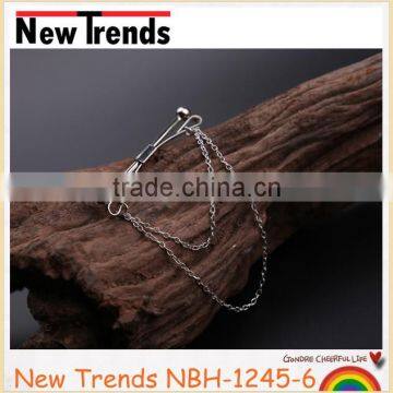 New Design Chain Lapel Pin Jewelry for Shirt