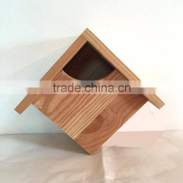 Wooden bird cage