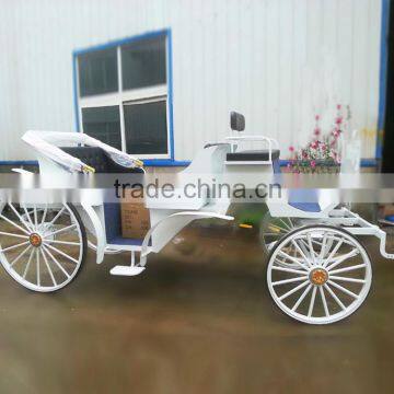 European style royal buggy horse drawn carriage luxury new style wedding decoration