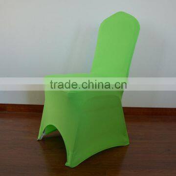 Green arch style spandex wedding chair cover for sales