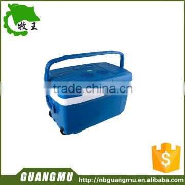 Outside Big size Electronic Cooler Box with wheels