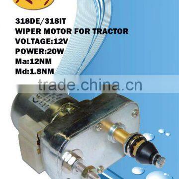 318DE / 318IT 12V Windshield Wiper Motor for Tractor