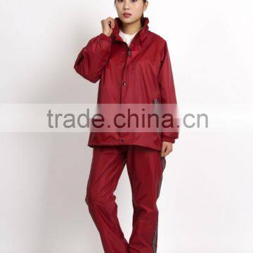 Rain suit & high quality Polyester Raincoat