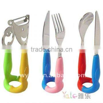 children stainless steel cutlery set