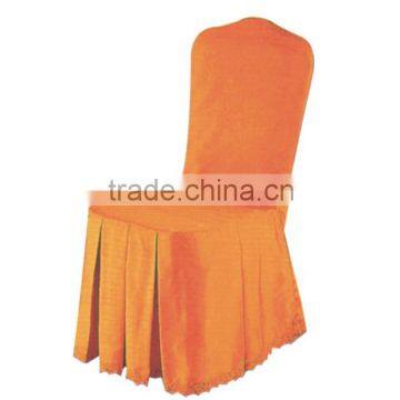 Yellow Hotel restaurant dinning Chair Cover with Wholesale price