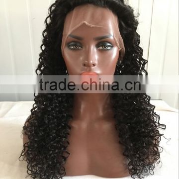 Cheap wholesale price 100% virgin brazilian hair full lace wig with baby hair