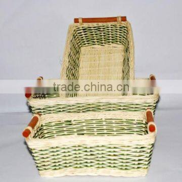 Kitchen eco-friendly green basket