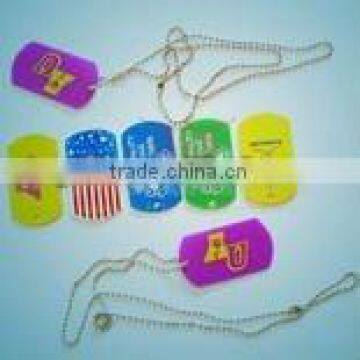 Customized Silicone Dog tag