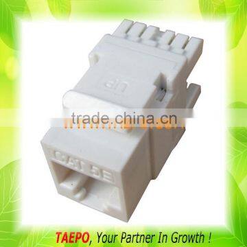 CAT5E UTP 8P8C RJ45 AP style Keystone jack