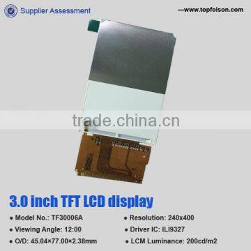 3.0 Inch Tft Lcd Monitor Smart Mobile 240*400 Tft Lcd Monitor photo-6