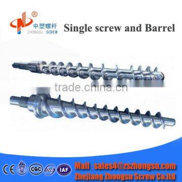 bimetallic screw barrel for rubber extruder machine