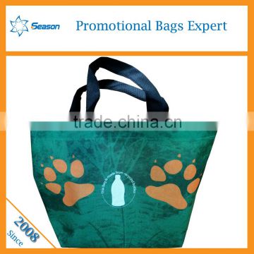 Costom made nonwoven zipper bag package bag for shopping