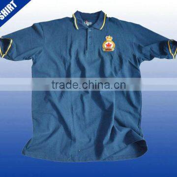 High quality V neck custom polo shirt