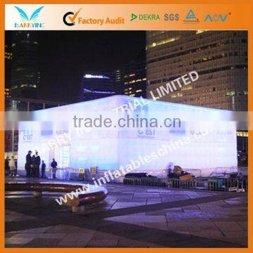 2013 led lighting inflatable cube, inflatable event tent for sale