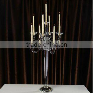 New!!!cheap Newest Design 9arms Crystal Candle Holder photo-2