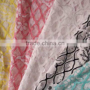 high quality cheap cotton lace fabric (YH0010#)