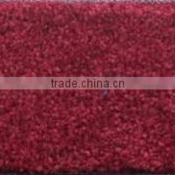 Handtufted wool carpet purple color for commercial used hotel carpet