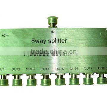 8 ways high frequency splitter